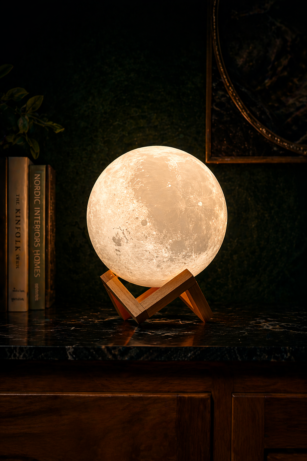 Premium 3D Moon Lamp