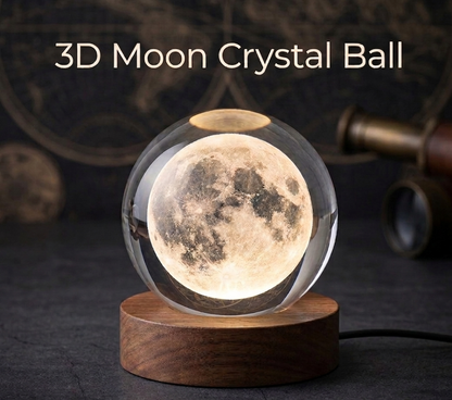 3D Glass Night Lamp