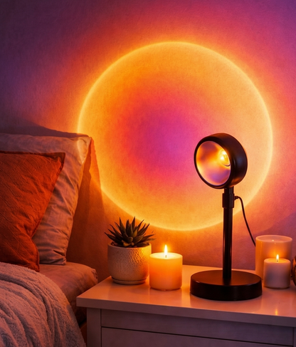 16-Color Sunset Projection Lamp