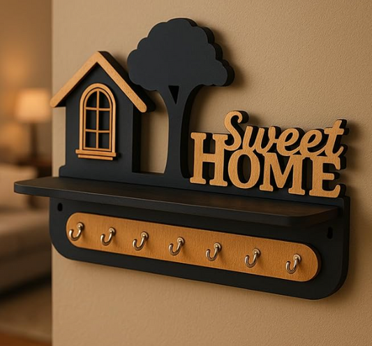 Premium Wooden Key Holder