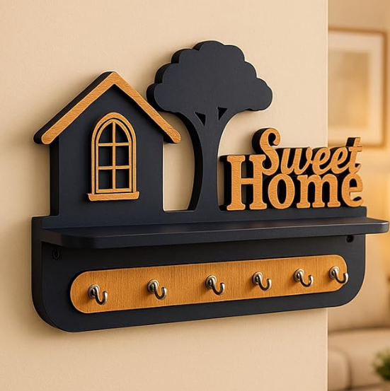 Premium Wooden Key Holder